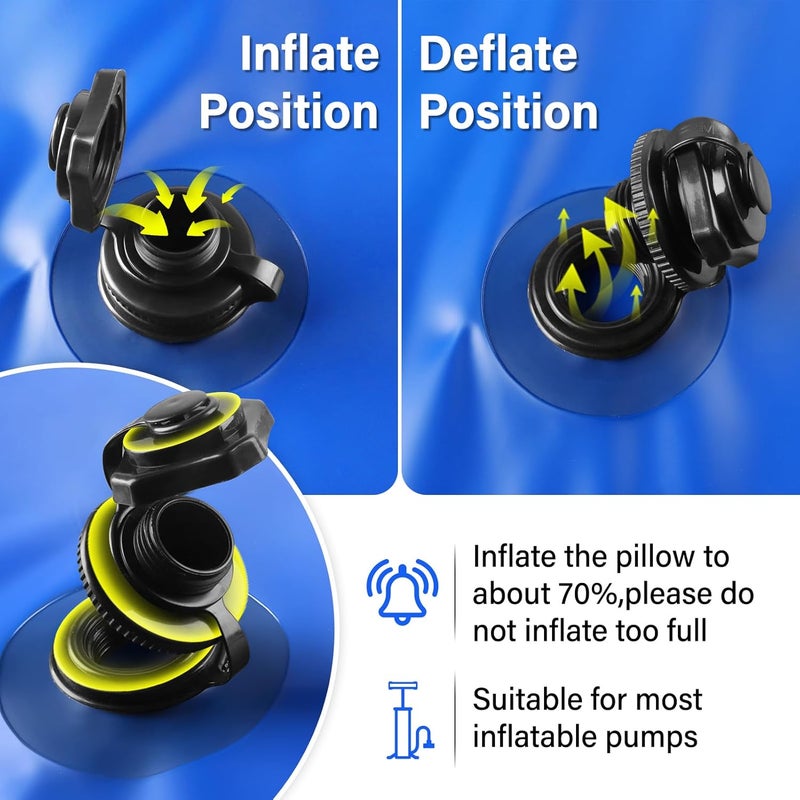 TIXANF 4 x 8Ft Winter Pool Pillow, Thickened Flexible and 0.8mm Double-Layer Hot Melt Process Durable PVC Pool Pillows for Above Ground Pools,Swimming Pool Closing Winter Kit,Rope and Patch Included - Image 4